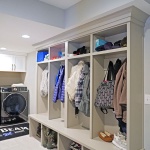 modern laundry room