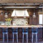 a rustic kitchen