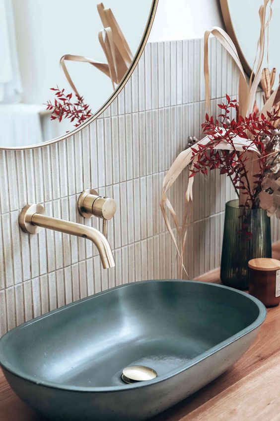 Bringing Color Back in Bathroom Design