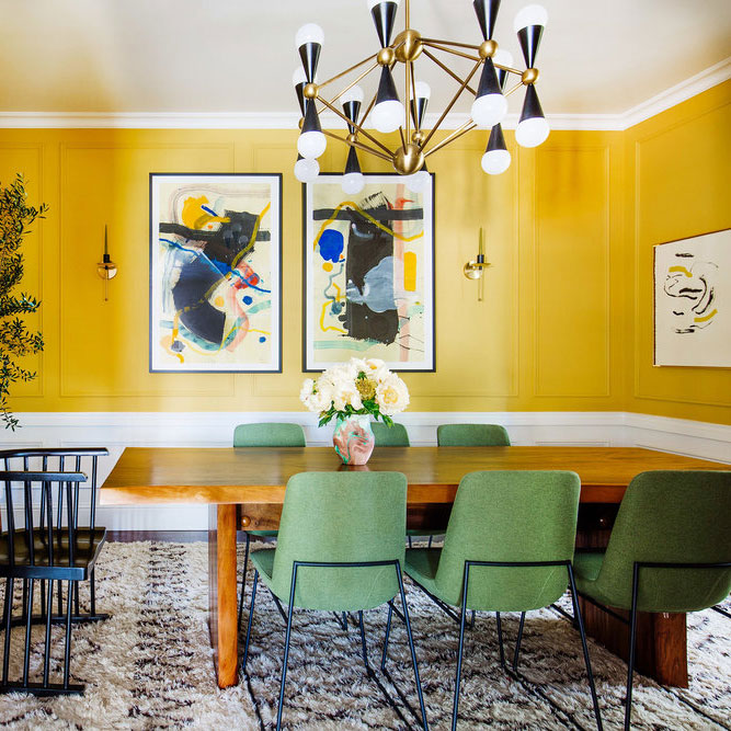 Yellow Mustard Wall Accents for Any Room in Your Home