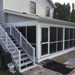 screened-in porch