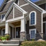 LP smartside siding on a house